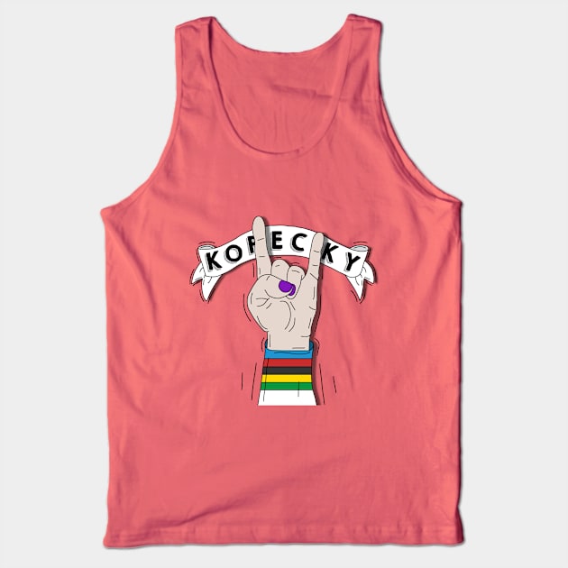 L Kopecky Paris Roubaix World Champion Tank Top by p3p3ncil